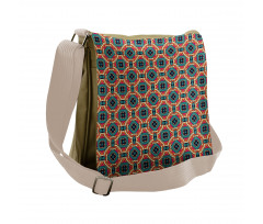 Geometric Shapes Messenger Bag