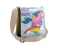 Pony in the Sky Messenger Bag