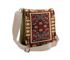 Oriental Rhombus Design Messenger Bag