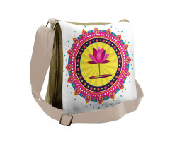 Boho Ornament Messenger Bag