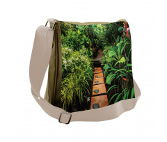 Tropical Growth Messenger Bag