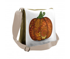 Style Pumpkin Messenger Bag