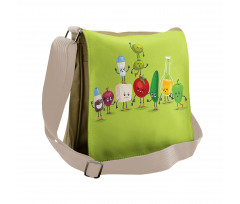 Greek Salad Funny Messenger Bag