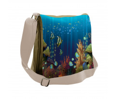 Coral Reef Fishes Messenger Bag