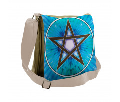 Interlaced Pentagram Messenger Bag