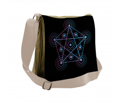 Geometry Messenger Bag