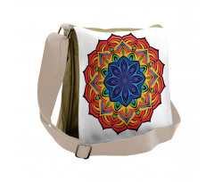 Boho Flowers Messenger Bag