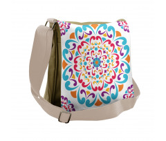 Colorful Swirls Messenger Bag