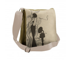 Smoker Girl Retro Messenger Bag