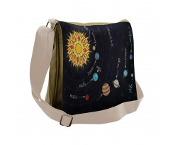 Solar System Messenger Bag