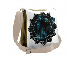 Polygonal Star Messenger Bag