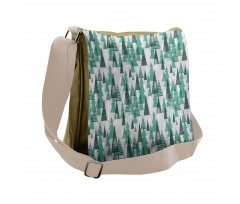 Winter Trees Messenger Bag