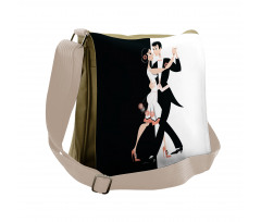 Dancing Couple Messenger Bag