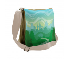 Fantasy Morning Messenger Bag