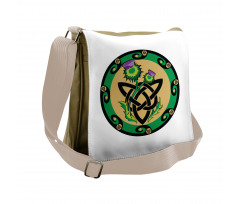 Knot Thorns Stem Messenger Bag