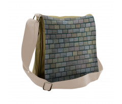 Stained Stone Brick Messenger Bag