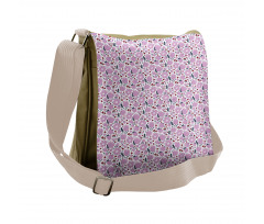 Garden Art Pattern Messenger Bag