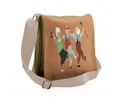 Senior Sirtaki Dance Messenger Bag