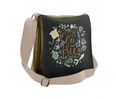 Let the Sea Set You Free Messenger Bag