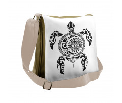 Hawaiian Maori Animal Messenger Bag