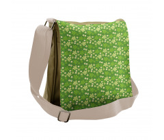 Spring Revival Pattern Messenger Bag