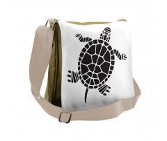 Geometric Shapes Motifs Messenger Bag