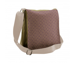 Damask Old Vine Motifs Messenger Bag