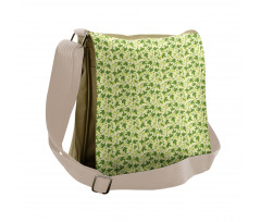 Medical Hop Plant Outdoors Messenger Bag