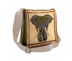 Colorful Animal Design Messenger Bag