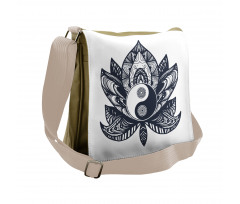 Lotus Leaf Spritiual Messenger Bag