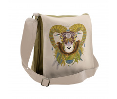 Animal Head Messenger Bag