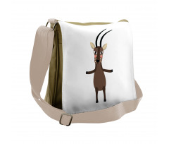 Split Hoove Saola Standing Messenger Bag