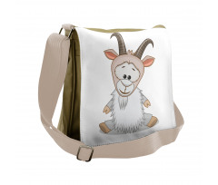 Baby Ibex Cheerful Mood Messenger Bag