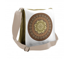 Simplistic Ornament Messenger Bag