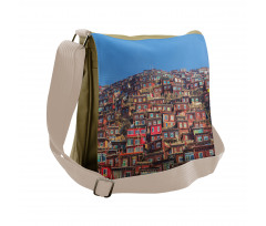 Old Houses Larung Gar Messenger Bag