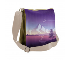 Mountain Scenery Messenger Bag