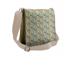 Rain Forest Animals Messenger Bag