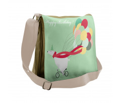 Happy Birthday Party Messenger Bag