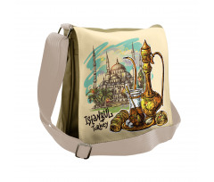 Teapot Sweets Turkish Messenger Bag