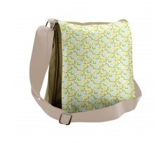 Leaves and Blowballs Messenger Bag