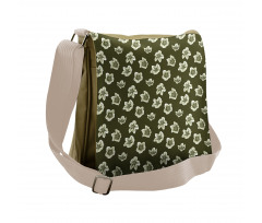 Summer Garden Theme Messenger Bag