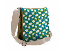 Exotic Wedding Flowers Messenger Bag