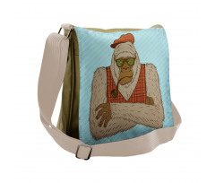 Melancholic Yeti Pipe Messenger Bag