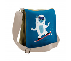 Yeti Snowboard Winter Messenger Bag