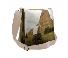 Old Wagon Rural Land Messenger Bag