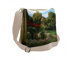 Gazebo Sunken Gardens Messenger Bag