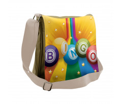 Colorful Balls Rainbow Messenger Bag