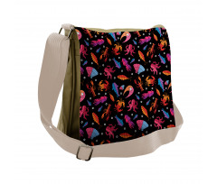 Wildlife Creatures Messenger Bag