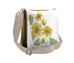 Bedding Plants Artwork Messenger Bag