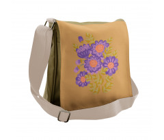 Bouquet of Fall Blossom Messenger Bag